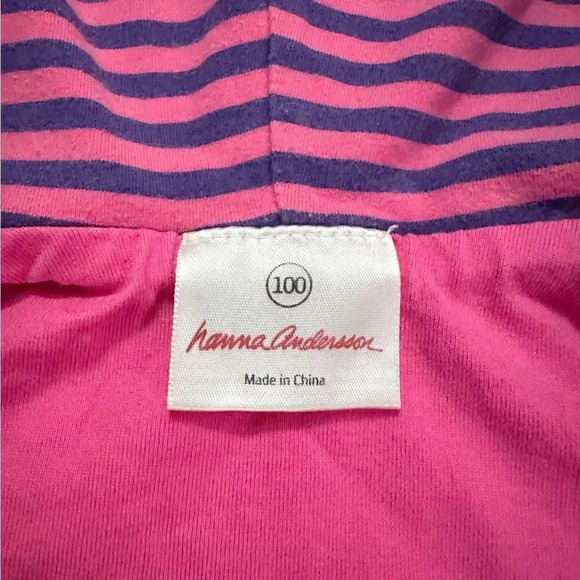 Hanna Andersson | Polka Dot Zip Hoodie (4) - Picture 5 of 7